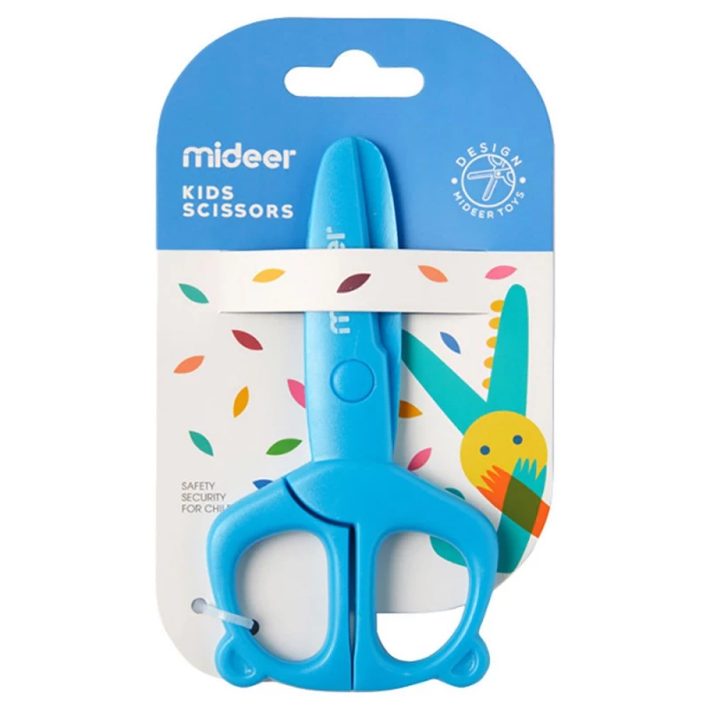Mideer - Kids Scissors - Blue - Age 3+