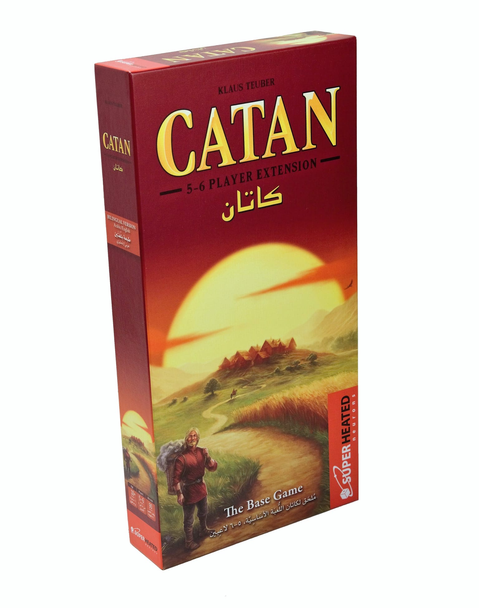 سوبرهيتد نيورونز | لعبة كاتان الأساسية 5-6 لاعبين (عربي/إنجليزي)