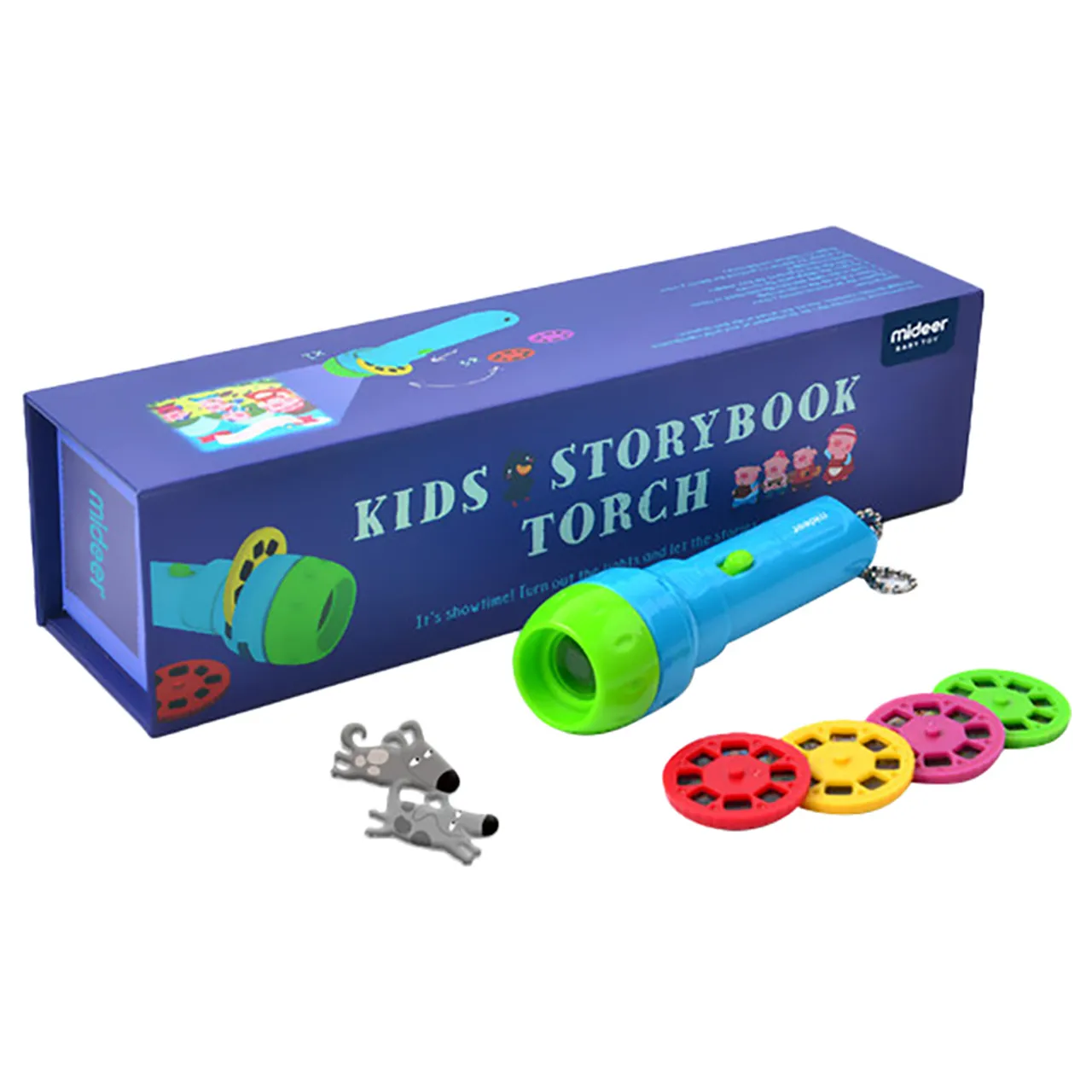 Mideer - Kids Story Book Torch - Age 2+