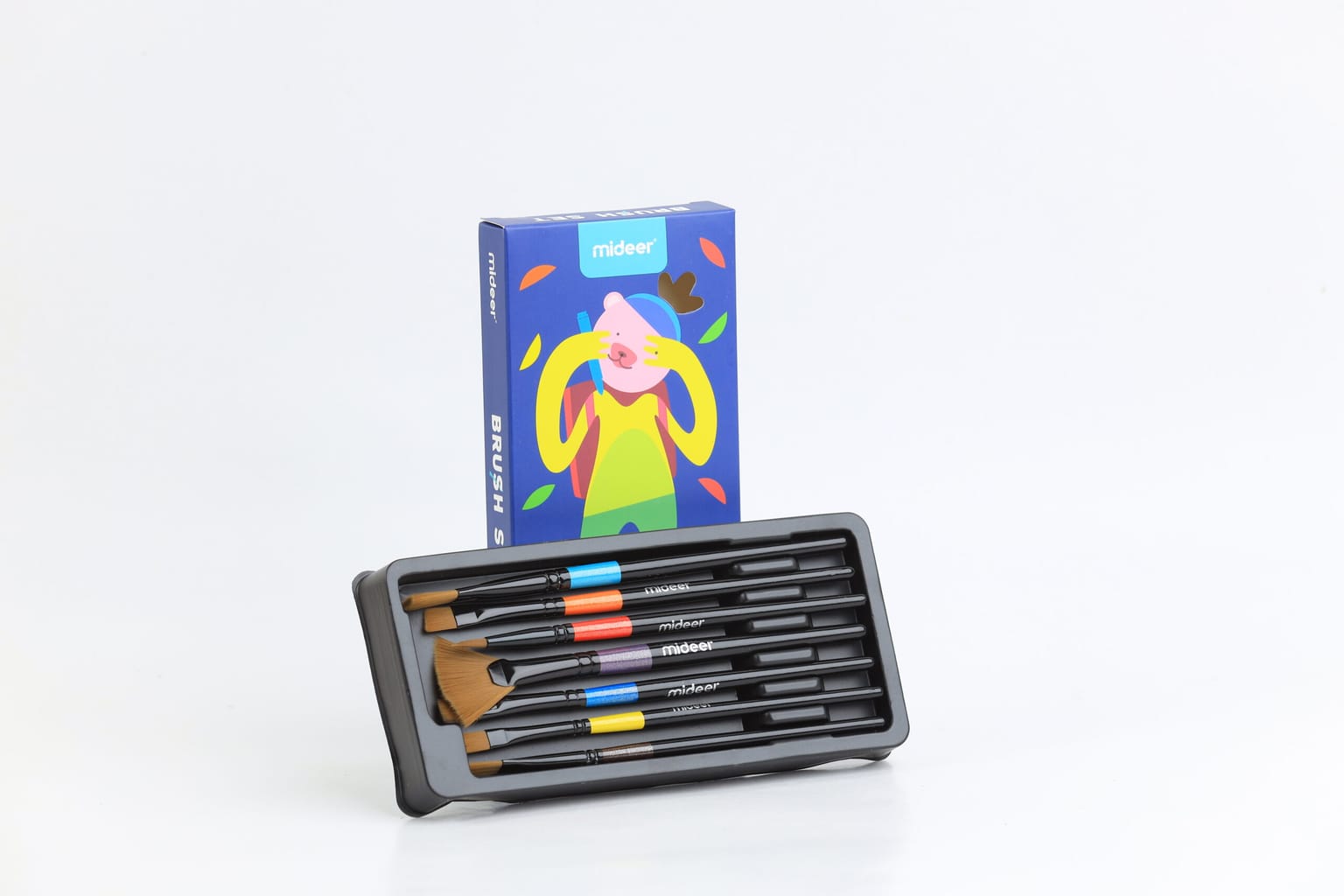 Mideer - Finger Paint Brush Set - Age 3+