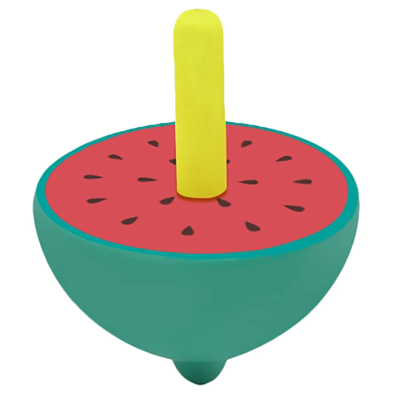 Mideer - Mini Spinning Top - Wooden Toy - Watermelon – Age 3+