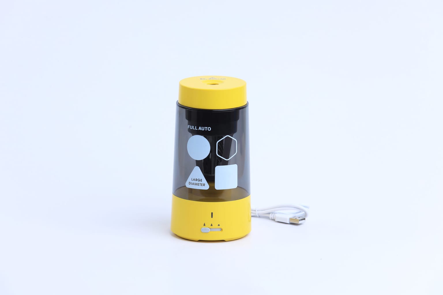 Mideer - Automatic Pencil Sharpener - Sunny Yellow - Age 3+