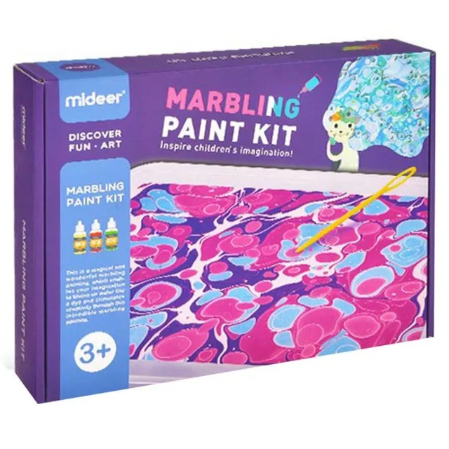 Mideer - Marbling Paint Kit - Arts & Crafts - Age 3+