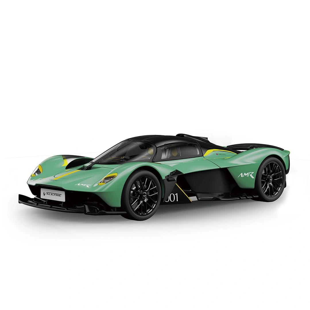 RW - 1:24 Aston Martin Valkyrie RC Car – Battery Powered – Green