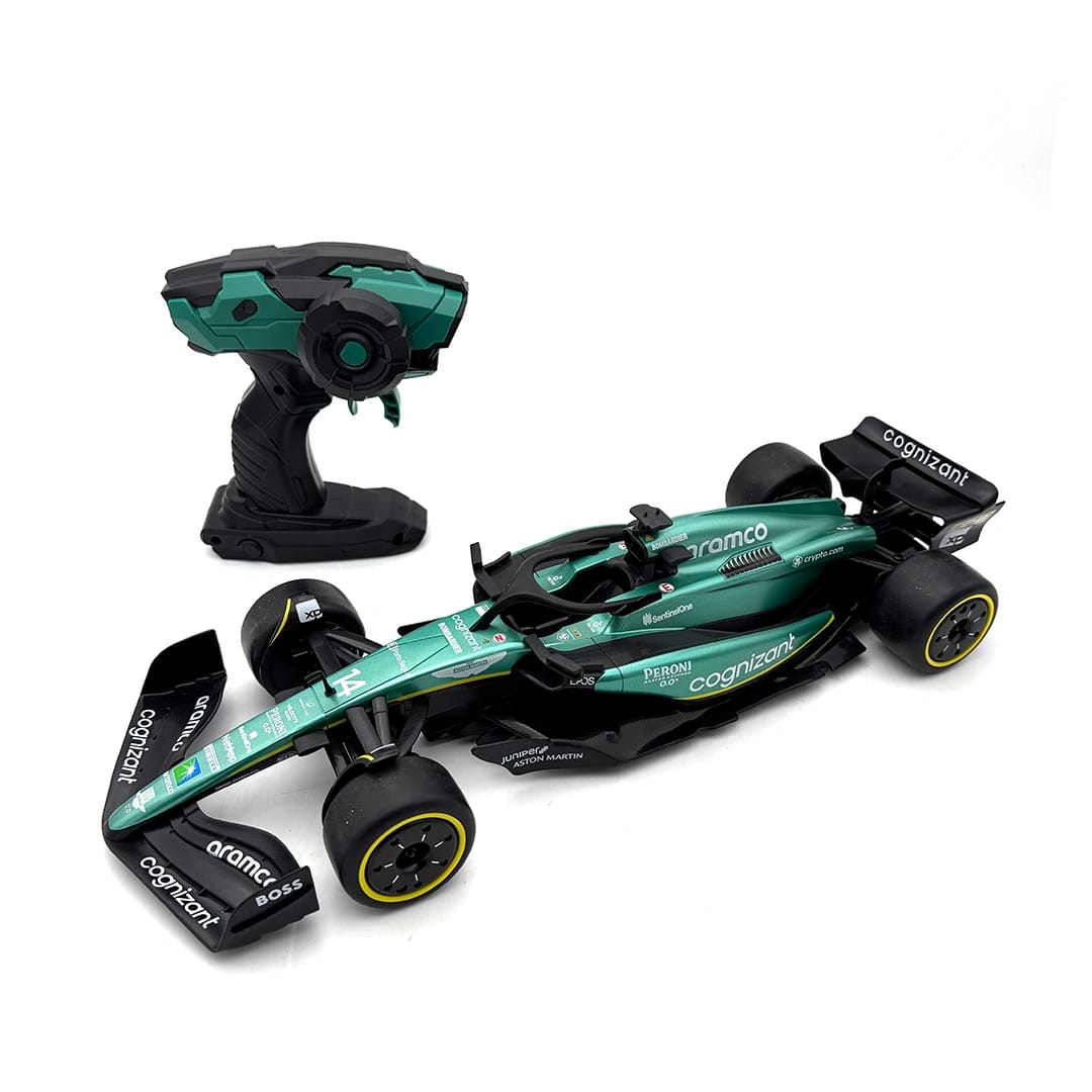 RW - 1:14 Aston Martin F1 RC Car – Lithium Rechargeable - Green