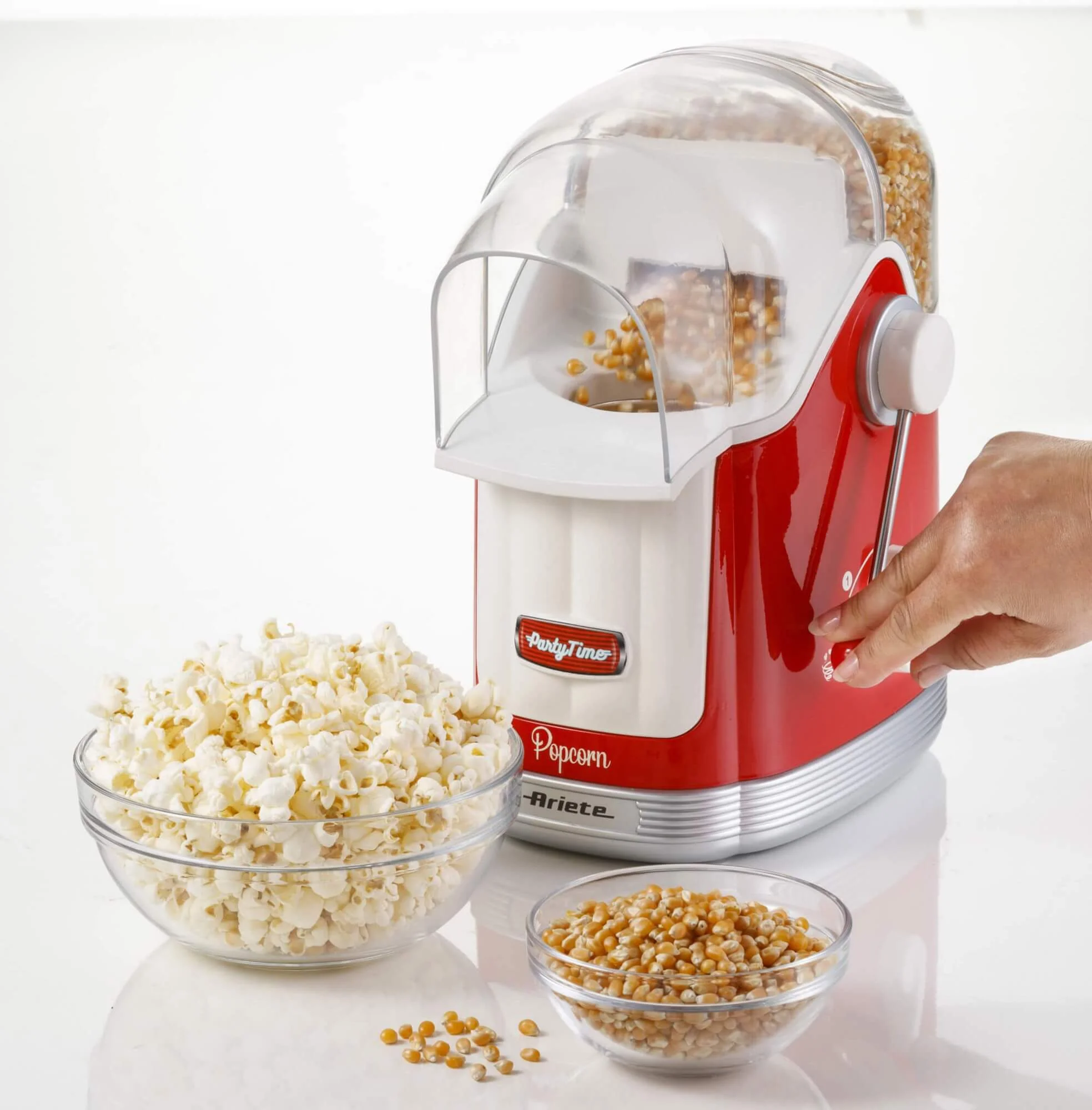 Ariete Party Time 1100W Popcorn Maker - Red