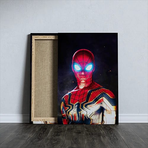 Spider-Man From Spider-Man Movie Printed Canvas - size A4