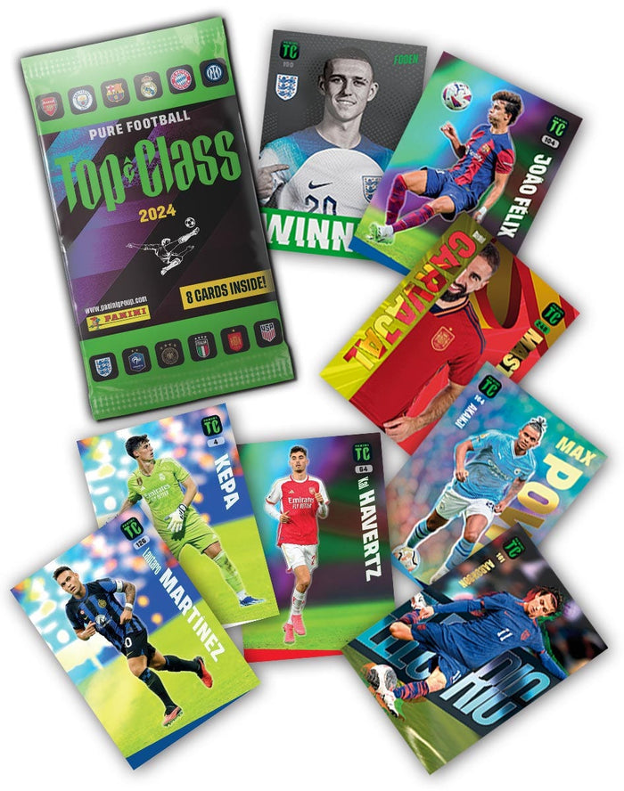 Panini FIFA Top Class 2024 Card Pack (8 Cards)