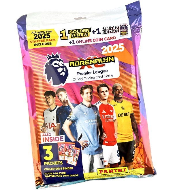 Panini Premier League 2025 Adrenalyn XL Starter Pack