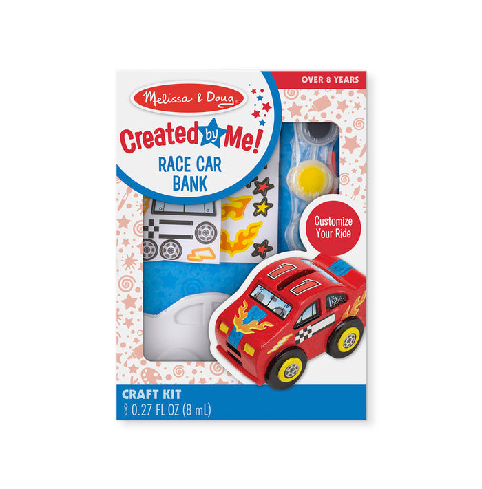 Created by Me! Race Car Bank Craft Kit