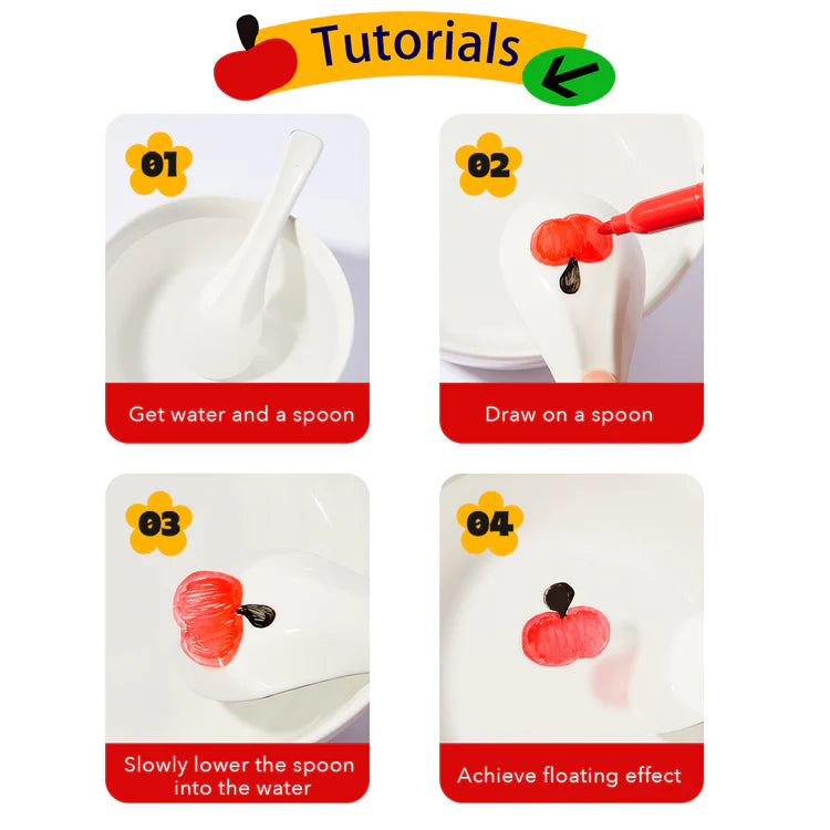Mideer Little Artist Whiteboard Marker 8 Colors Age 3+