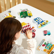 Mideer My First Artist Puzzle Construction Vehicles