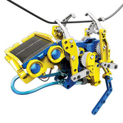 Construct & Create 12 In 1 Solar Hydraulic Construction Kit