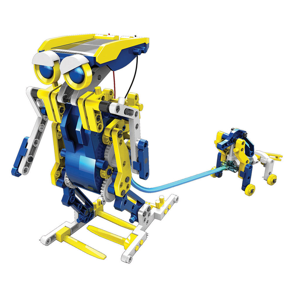 Construct & Create 12 In 1 Solar Hydraulic Construction Kit
