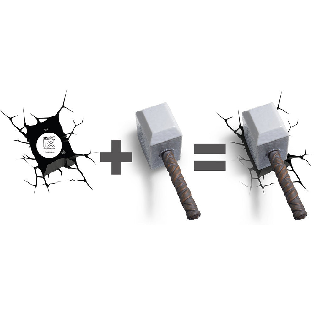 Marvel Thor Hammer Light - Decorative Light