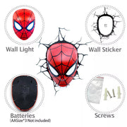 3D Marvel Spider-Man Light