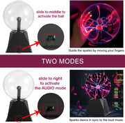 Plasma Ball 6" (UK Mains Plug)