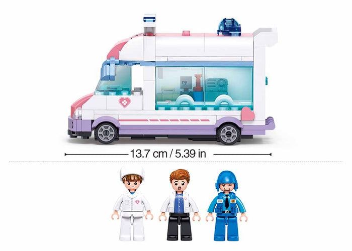 Sluban Metropolis Doctor Rescue Vehicle