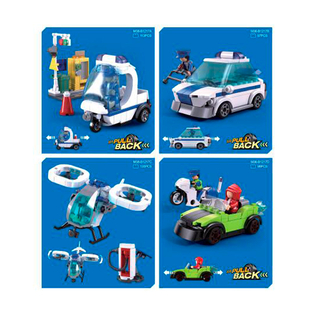 Sluban Metropolis Patrol Building Blocks