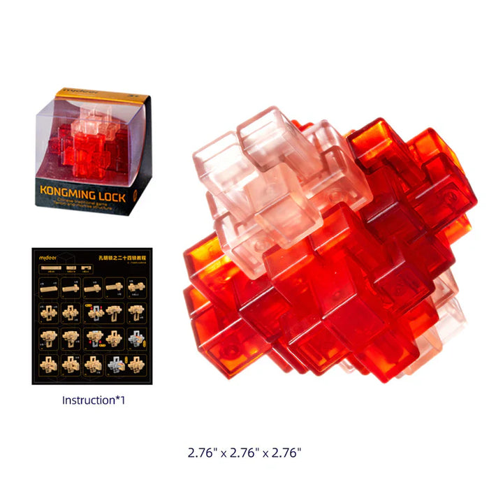 Mideer Neon Space 3D Tangram Blocks Pillar 24