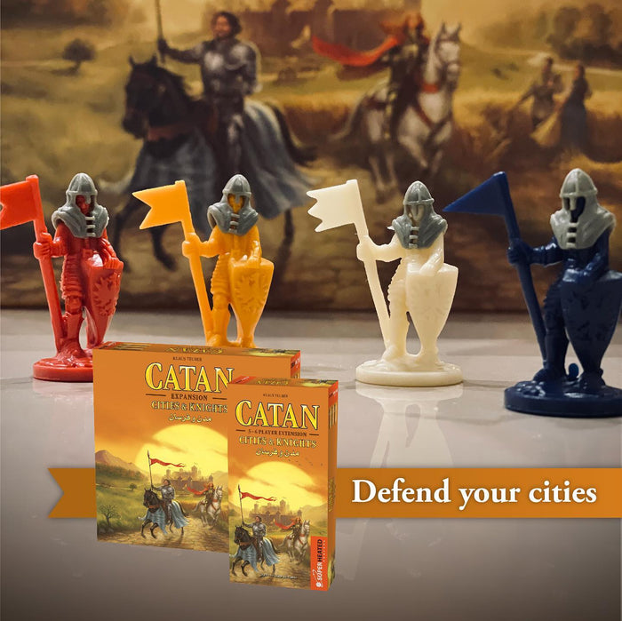Catan Cities & Knights Board Game for 3-4 Players