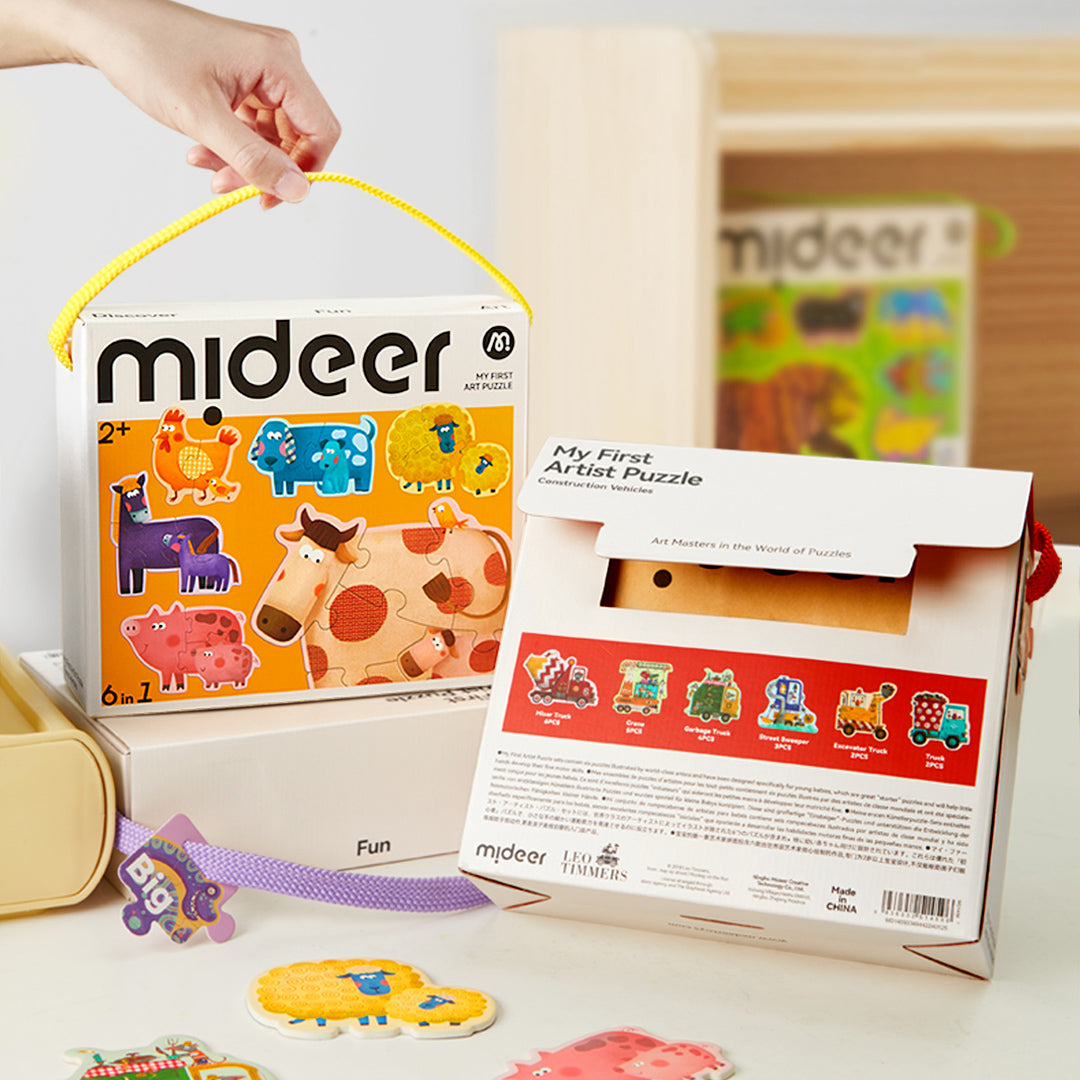 MiDeer My First Artist Puzzle, Farm Animals