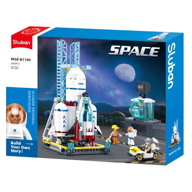 Sluban Space Dream Launch Center 424 Pieces - Rocket Set