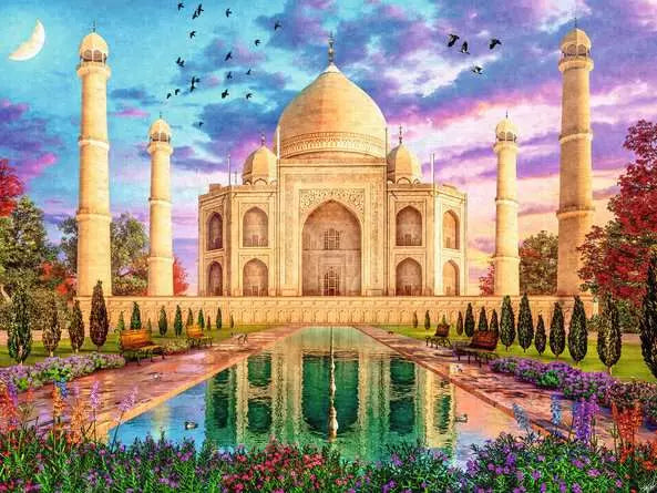 Ravensburger Taj Mahal 1500 Piece Puzzle