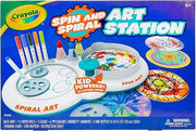Spiral and Spin Art Station