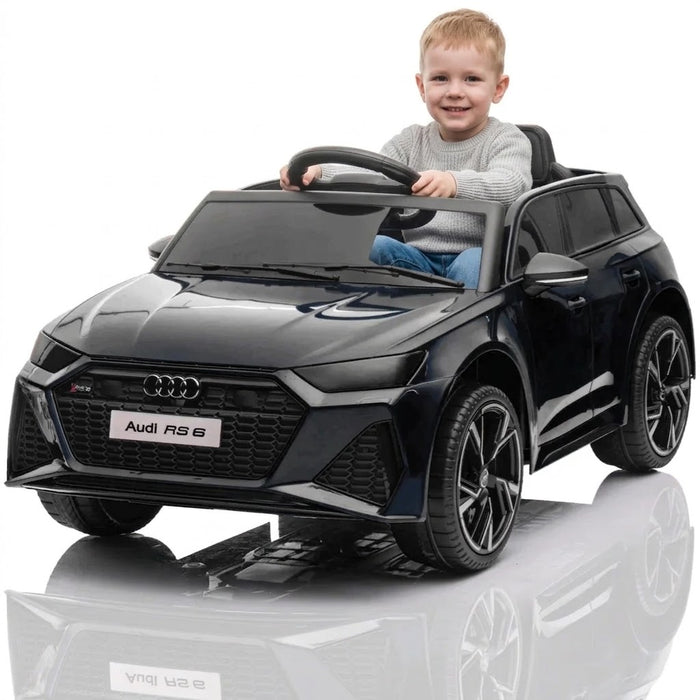 Audi RS 6 Licensed R/C Ride-On Car - 12V Kids Car