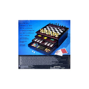 12-in-1 Wooden Game Center