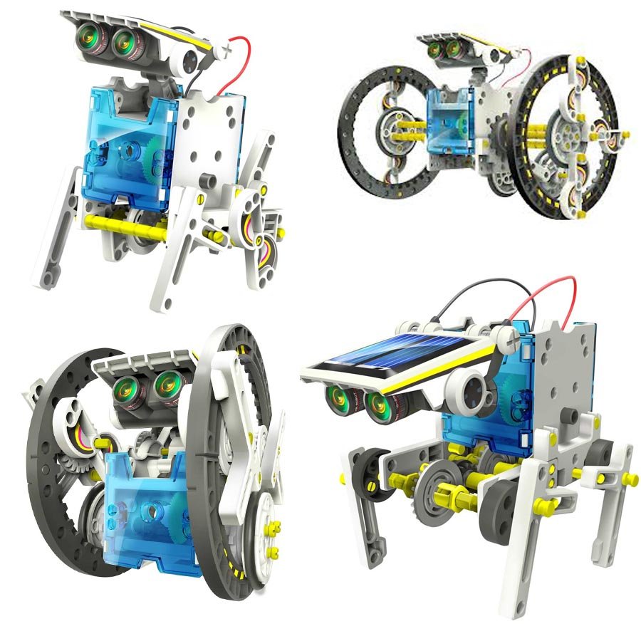14-in-1 Solar Robot Kit