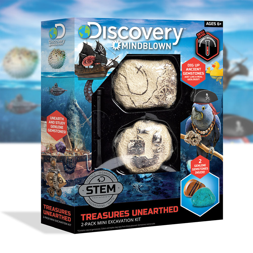 Mini Treasure Excavation Kit (2 Pack)
