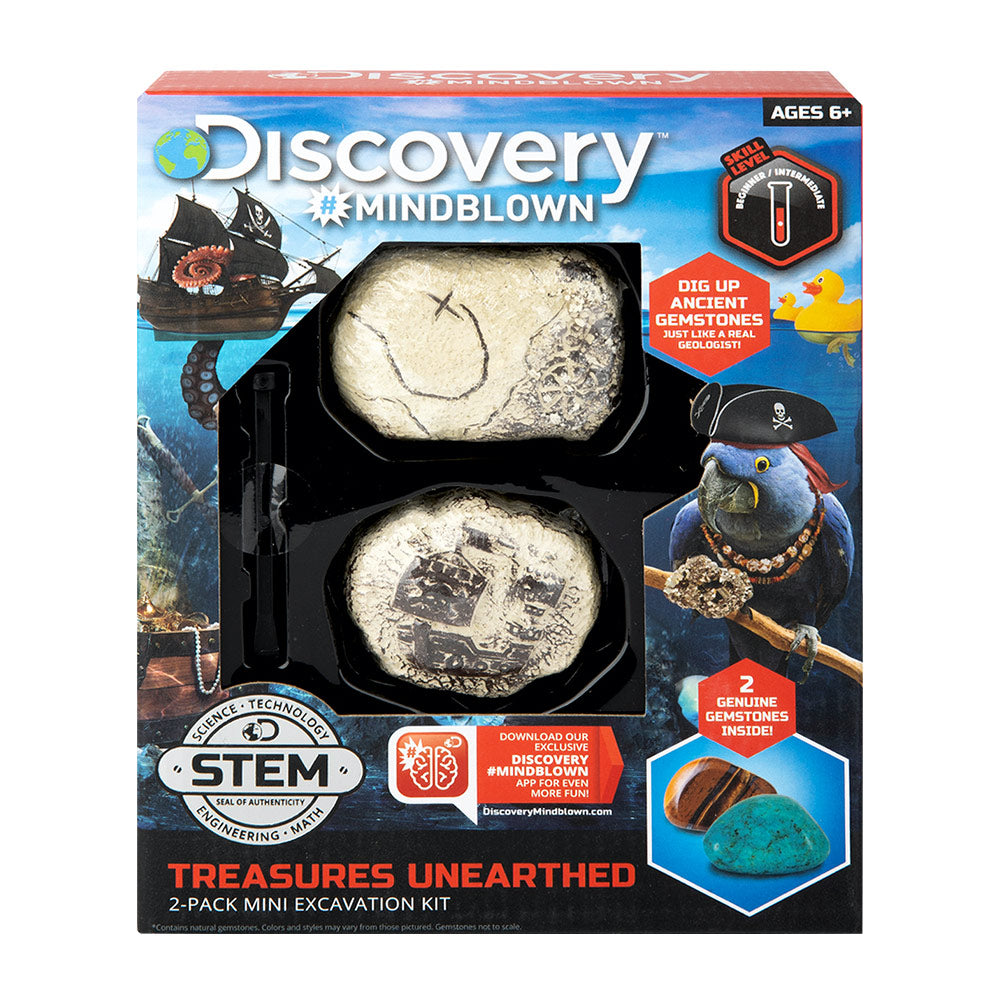 Mini Treasure Excavation Kit (2 Pack)