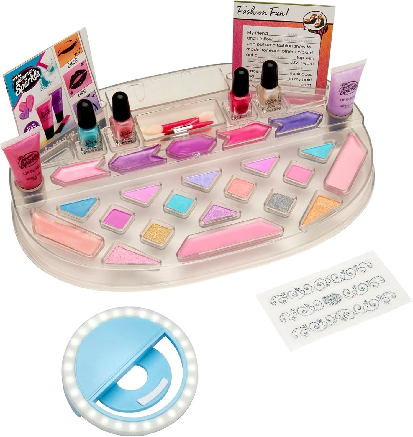 Cra-Z-Art Shimmer And Sparkle Light Up Beauty Studio