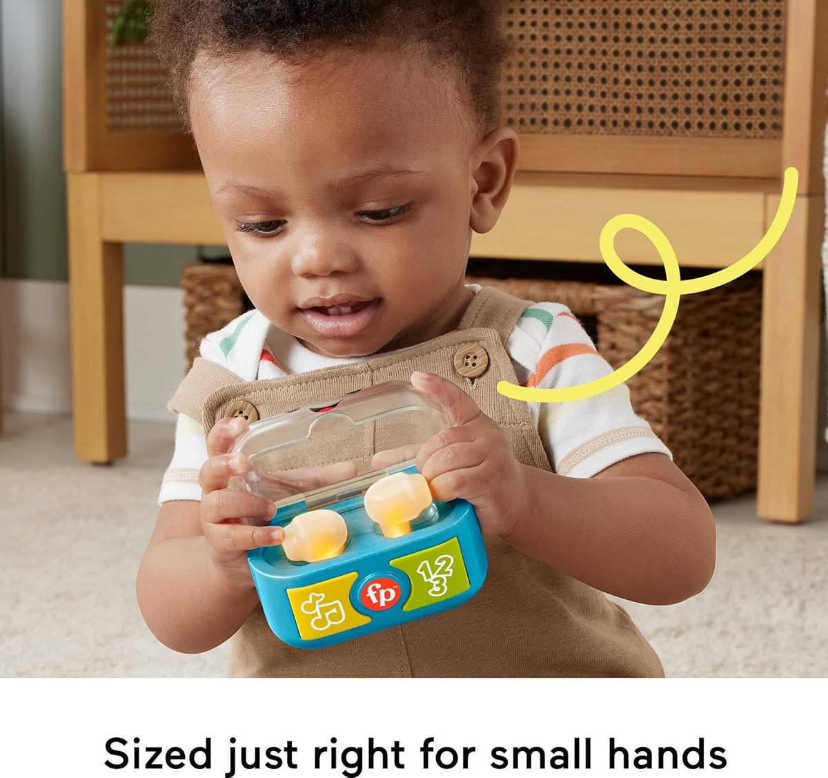 Fisher-Price Play Along Earbuds - Pretend Play Toy for Toddlers