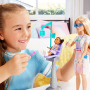 Barbie Dentist Doll with Kid, Chair & Dental Accessories