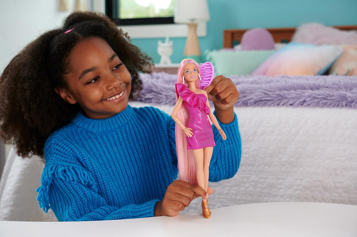 Barbie Hairband Pop Doll Assorted A - Poseable Figure
