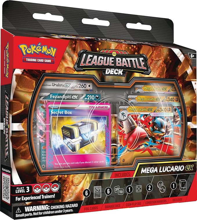 Pokemon TCG Mega Lucario ex League Battle Deck
