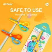 Mideer Kids Scissors (Yellow and Green)