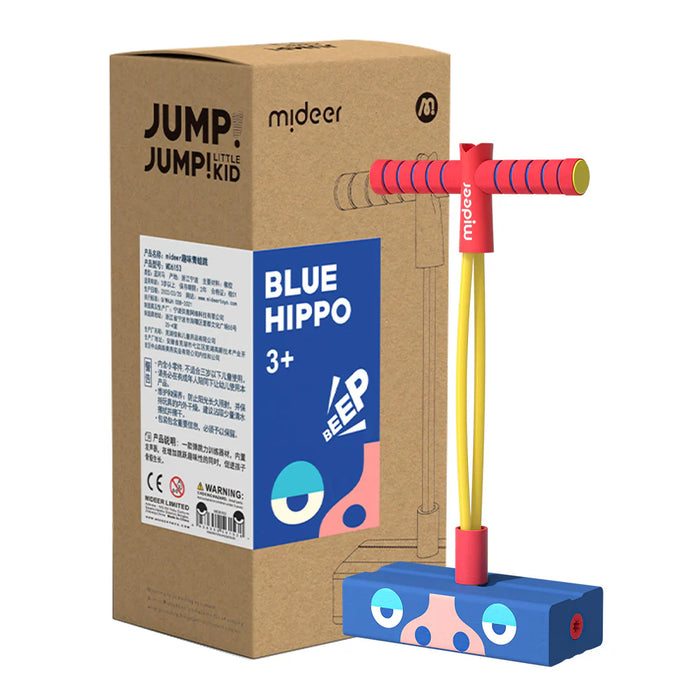 Mideer Jump Jump Kids: Blue Hippo