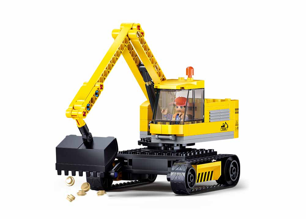 Sluban Town E6 Small Excavator (152 Pieces)