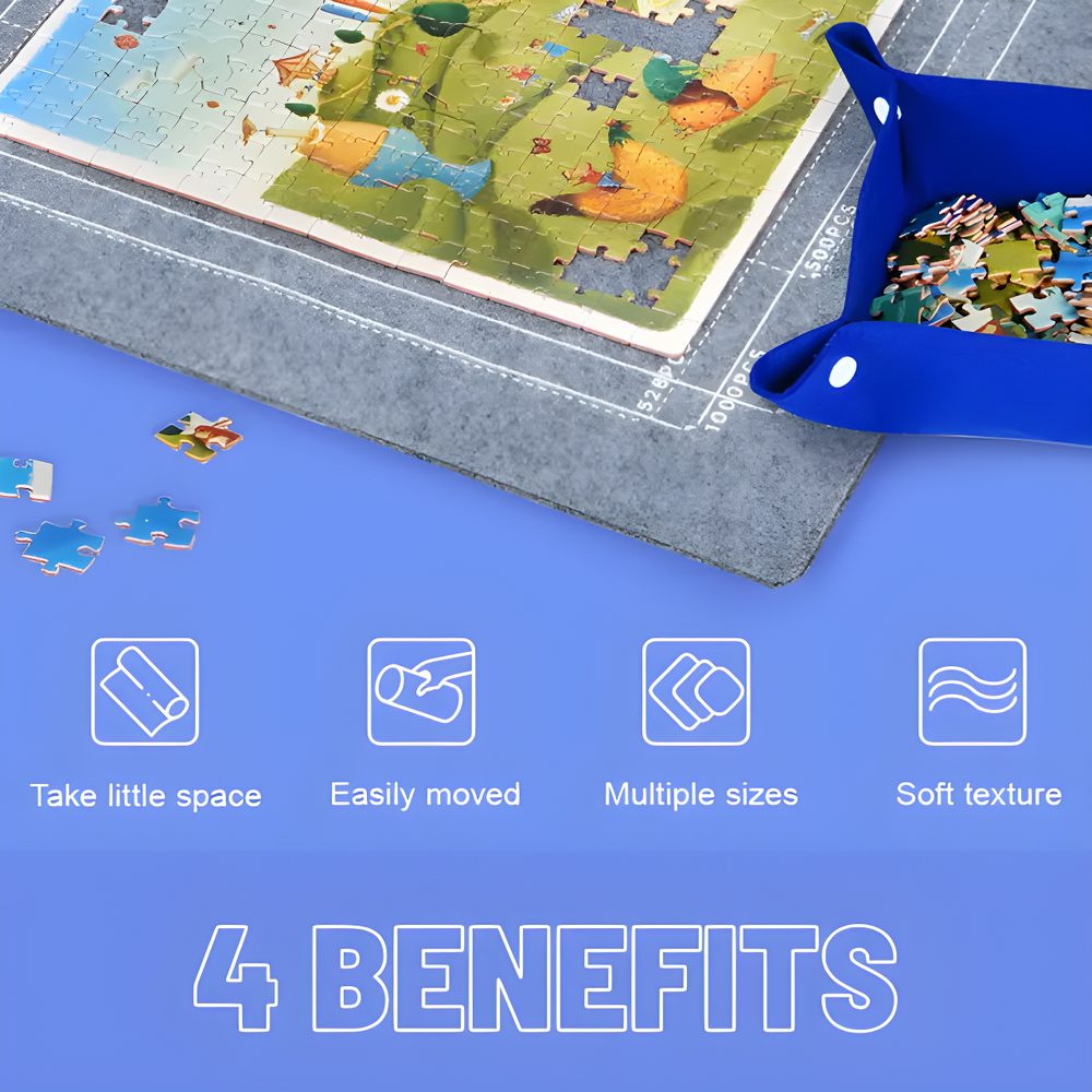 Mideer Puzzle Mat Blanket for 500-2000 Pieces