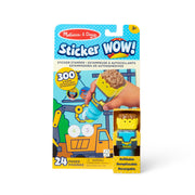 Melissa & Doug Sticker WOW! Activity Pad & Sticker Stamper - Bulldozer