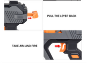 Blaze Storm Manual Blaster Small and Big Bullets - Foam Battle Toy