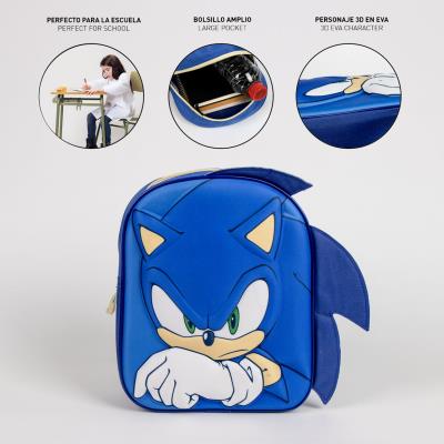 Sonic the Hedgehog 3D Backpack for Kids