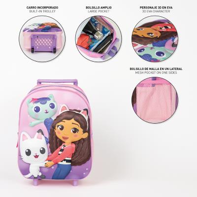 Gabby's Dollhouse 3D Trolley Backpack