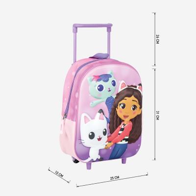 Gabby's Dollhouse 3D Trolley Backpack