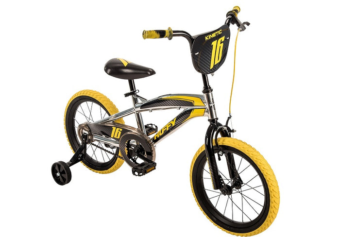 Huffy Kinetic 16 Inch Bike Yellow
