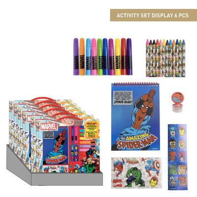 Cerda Marvel Colouring Stationery Set
